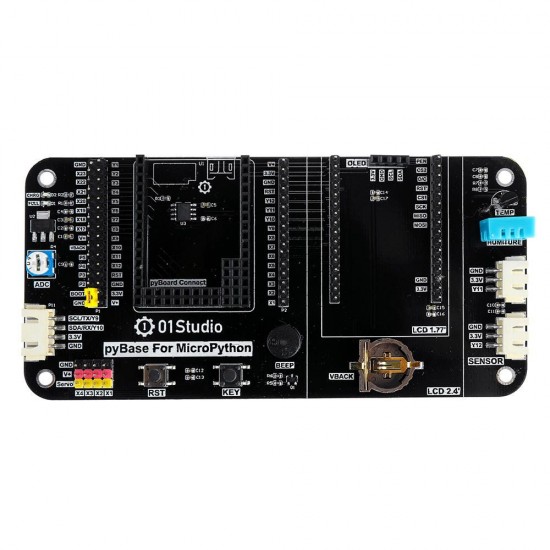 MCU Embedded Learning Experiment Development Baseboard MicroPython Programming Board MCU Embedded Learning Experiment Development Baseboard MicroPython Programming Board