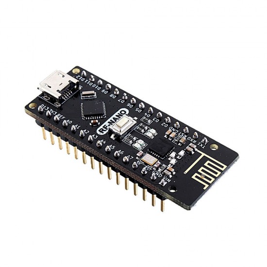 RF Nano V3.0 Micro USB Module QFN32 5V 16M CH340 Integrate NRF24l01+2.4G Wireless Imme RF Nano V3.0 Micro USB Module QFN32 5V 16M CH340 Integrate NRF24l01+2.4G Wireless Imme