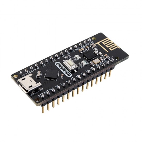 RF Nano V3.0 Micro USB Module QFN32 5V 16M CH340 Integrate NRF24l01+2.4G Wireless Imme RF Nano V3.0 Micro USB Module QFN32 5V 16M CH340 Integrate NRF24l01+2.4G Wireless Imme
