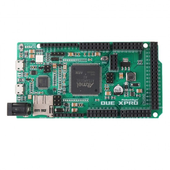 DUE XPRO Cortex ATSAM3X8EA-AU 98 I/O SD Reader RGB LED ESP-01 Socket Development Board DUE XPRO Cortex ATSAM3X8EA-AU 98 I/O SD Reader RGB LED ESP-01 Socket Development Board