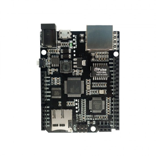 Without PoE ETH ATmega32U4 Ethernet W5500 (V2) Development Board Without PoE ETH ATmega32U4 Ethernet W5500 (V2) Development Board