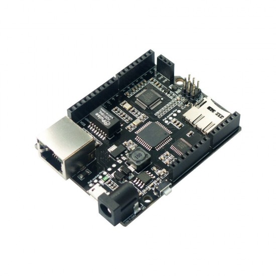 Without PoE ETH ATmega32U4 Ethernet W5500 (V2) Development Board Without PoE ETH ATmega32U4 Ethernet W5500 (V2) Development Board