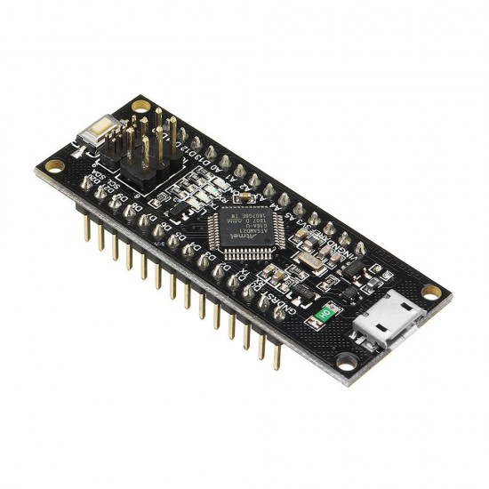SAMD21 M0-Mini 32 Bit Cortex M0 Core 48 MHz Pins Soldered Development Board for Arduino - products that work with official Arduino boards
