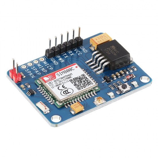 SIM800C GPRS GSM Module SIM Wireless Module TTL Development Board Replace SIM900A with 2.4G IPX Antenna SIM800C GPRS GSM Module SIM Wireless Module TTL Development Board Replace SIM900A with 2.4G IPX Antenna