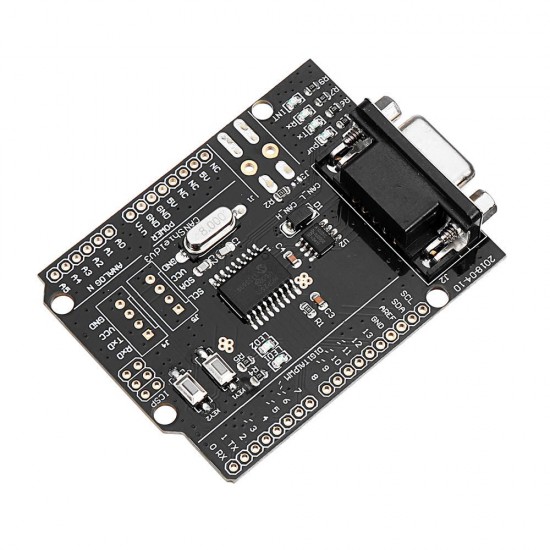 SPI MCP2515 EF02037 CAN BUS Shield Development Board High Speed Communication Module for Arduino - products that work with official Arduino boards SPI MCP2515 EF02037 CAN BUS Shield Development Board High Speed Communication Module for Arduino - products that work with official Arduino boards