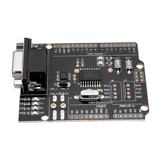 SPI MCP2515 EF02037 CAN BUS Shield Development Board High Speed Communication Module for Arduino - products that work with official Arduino boards