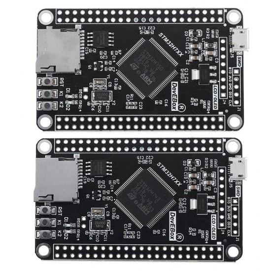 STM32H750VBT6/STM32H743VIT6 STM32H7 Development Board STM32 System Board M7 Core Board TFT Interface with USB Cable