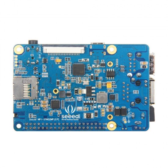 STM32MP157C Evaluation Board 40-Pin Compatible with SoM Arm-Cortex-A7 plus Cortex-M