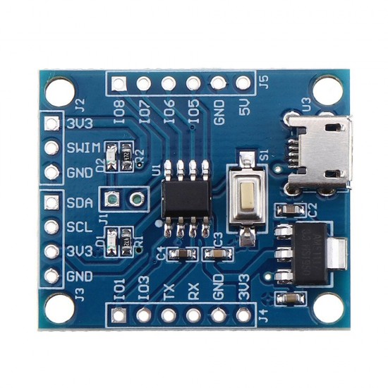 STM8S001 J3 Development Board Small System Board Microcontroller Core Board STM STM8S001 J3 Development Board Small System Board Microcontroller Core Board STM