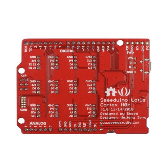 Cortex-M0+ Microcontroller Development Board ATSAMD21