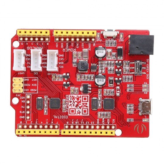 V4.2 ATMEGA16U2 with Grove Connector 2xI2C + 1xUART Development Board