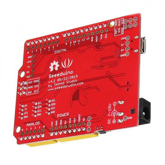 V4.2 ATMEGA16U2 with Grove Connector 2xI2C + 1xUART Development Board