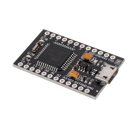 With the Bootloader Black Pro Micro ATmega32U4 5V/16MHz Development Board Controller Mega32U4 Mini for With the Bootloader Black Pro Micro ATmega32U4 5V/16MHz Development Board Controller Mega32U4 Mini for