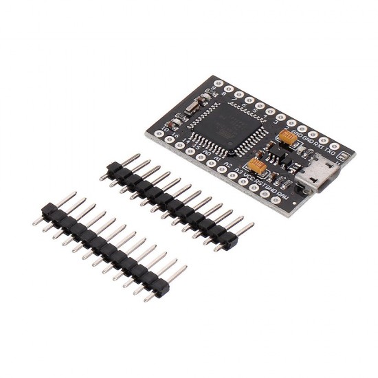 With the Bootloader Black Pro Micro ATmega32U4 5V/16MHz Development Board Controller Mega32U4 Mini for