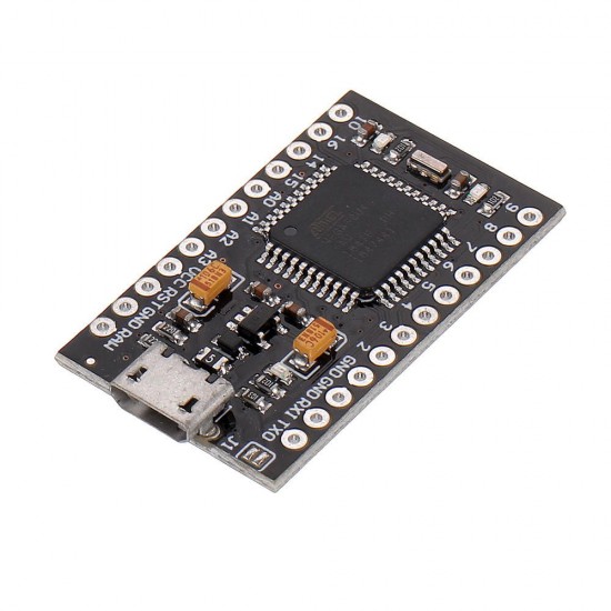 With the Bootloader Black Pro Micro ATmega32U4 5V/16MHz Development Board Controller Mega32U4 Mini for