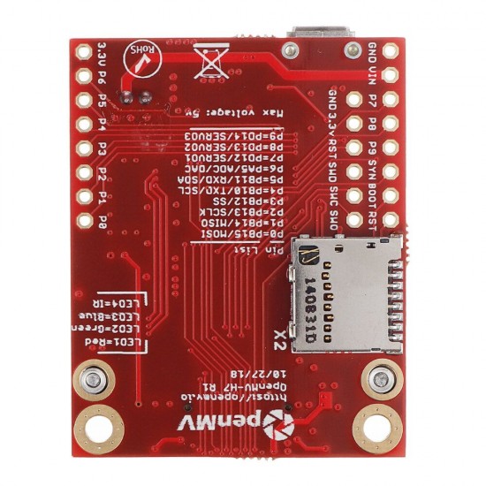 4 H7 Development Board Cam Camera Module AI Artificial Intelligence Python Learning Kit 01Studio for Arduino 4 H7 Development Board Cam Camera Module AI Artificial Intelligence Python Learning Kit 01Studio for Arduino