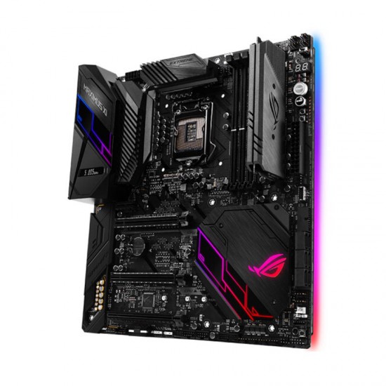 XI EXTREME REPUBLIC OF GAMERS Intel® Z390 Chip E-ATX Motherboard with 802.11ac Wi-Fi ROG DIMM.2 Dual M.2 Expansion Card