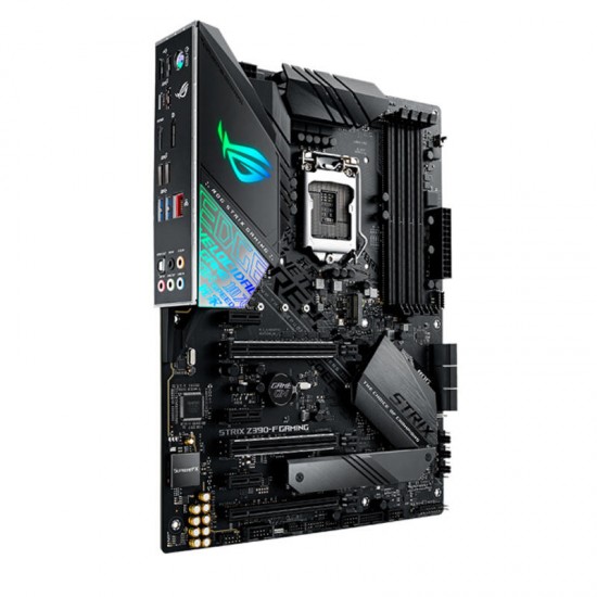 Z390-F GAMING REPUBLIC OF GAMERS Intel® Z390 Chip ATX Motherboard DDR4 DP HD M.2 USB 3.1 Gen2 Gigabit LAN Z390-F GAMING REPUBLIC OF GAMERS Intel® Z390 Chip ATX Motherboard DDR4 DP HD M.2 USB 3.1 Gen2 Gigabit LAN