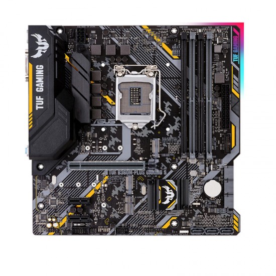 TUF B360M-PLUS GAMING S Intel® B360 Chip M-ATX Motherboard Mainboard for 9100F/9400F/9500/9700F Intel B360/LGA 1151