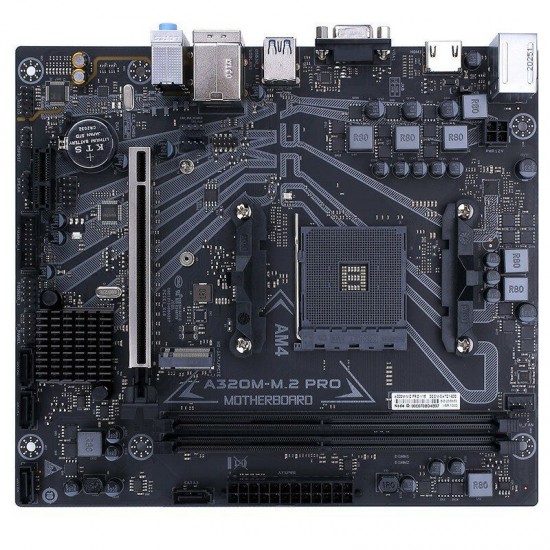 Colorful A320M-M.2 PRO V15 Computer Motherboard Dual Channel DDR4 Memory OC Support AMD Socket AM4 MATX