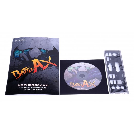 Colorful BATTLE-AX B450M-HD V14 Computer Motherboard PC Desktop MotherboardSupports AMD Socket AM4 and Ryzen Series CPUs Dual Channel DDR4 Audio Isolated LED Light Colorful BATTLE-AX B450M-HD V14 Computer Motherboard PC Desktop MotherboardSupports AMD Socket AM4 and Ryzen Series CPUs Dual Channel DDR4 Audio Isolated LED Light