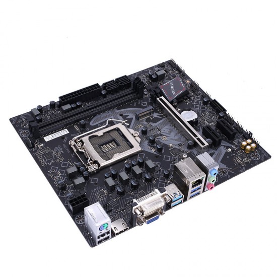 Colorful BATTLE-AX B460M-D V20 Computer Motherboard PC Desktop Motherboard Supports 10th Generation Intel Core Processors Dual Channel DDR4