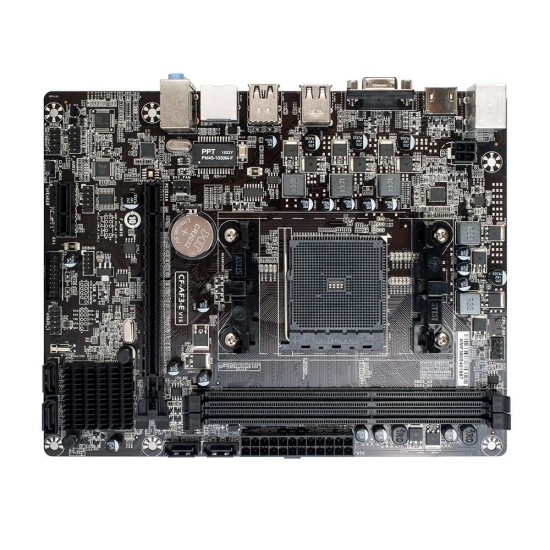 C.A68M-E All Solid State Version V15 AMD A68H Chip M-ATX Motherboard