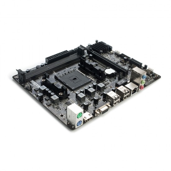 C.A68M-E All Solid State Version V15 AMD A68H Chip M-ATX Motherboard