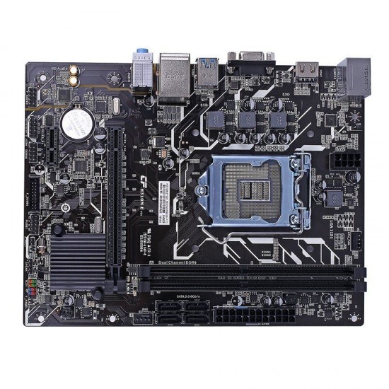 H310M-E V21 Intel H310 Chip M-ATX Motherboard Mainboard Support Intel LGA1151 Interface Coffee Lake-S Series Processors