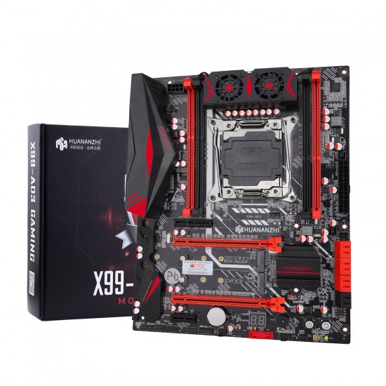 X99-AD3 V3.0 Motherboard Desktop PC Computer Support Intlel Xeon E52678V3/2696V3/2629V3/2649V3/2669V3 DDR3 1866/1600/1333MHz M.2