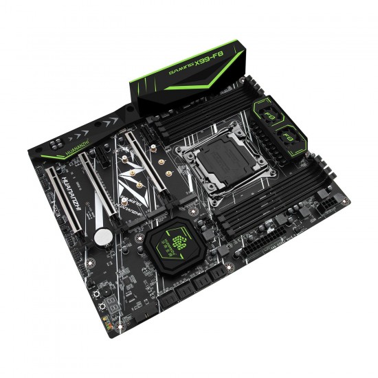 X99-F8 Motherboard Desktop PC Computer Support Intel 2011-3 Xeon V3V4 and Core5/6 DDR4 2400/2133/1866 MHz With M.2 WIFI Interface X99-F8 Motherboard Desktop PC Computer Support Intel 2011-3 Xeon V3V4 and Core5/6 DDR4 2400/2133/1866 MHz With M.2 WIFI Interface