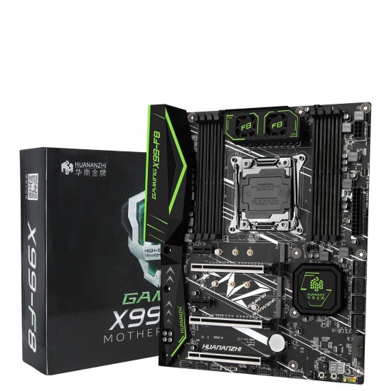 X99-F8 Motherboard Desktop PC Computer Support Intel 2011-3 Xeon V3V4 and Core5/6 DDR4 2400/2133/1866 MHz With M.2 WIFI Interface