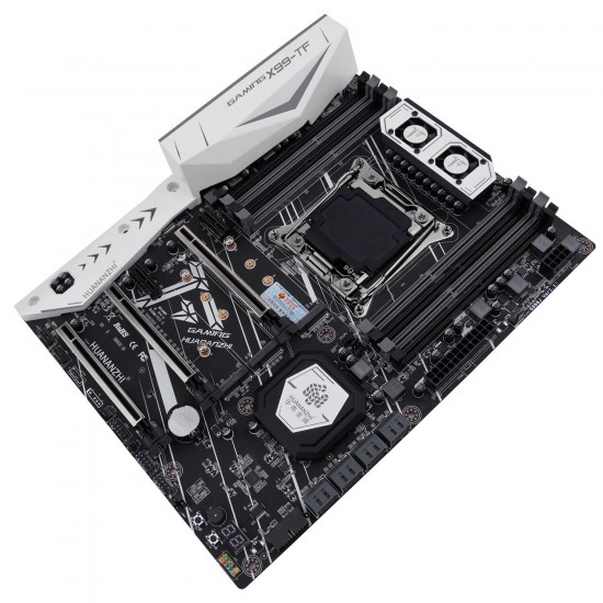 X99-TF Desktop Motherboard support Intel®® 2011-3 Xeon V3V4 and Core5/6 E5 DDR4 2400/2133/1866 MHz With M.2 WIFI Interface