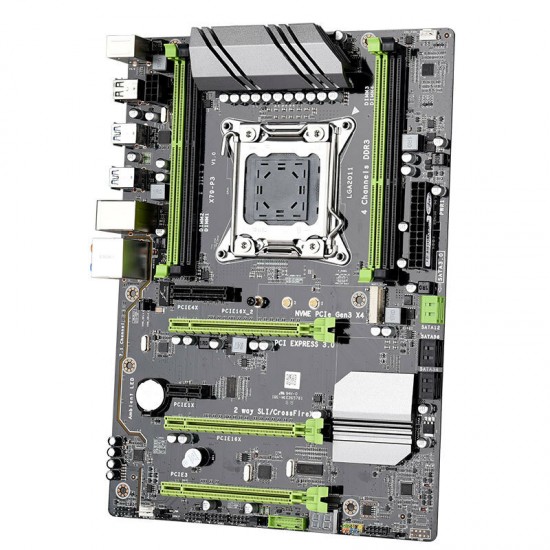 X79-P3 Sata3.0 6Gb/s USB 3.0 ATX LGA 2011 Motherboard Support 4 Channel DDR3 REG ECC 128G Pcie 16X E5 Series Processor