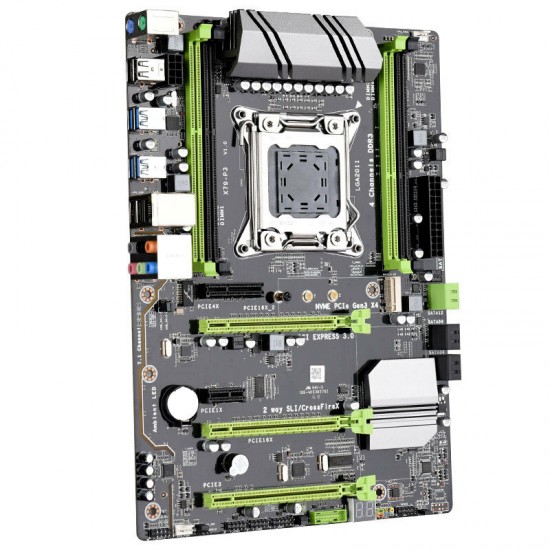 X79-P3 Sata3.0 6Gb/s USB 3.0 ATX LGA 2011 Motherboard Support 4 Channel DDR3 REG ECC 128G Pcie 16X E5 Series Processor