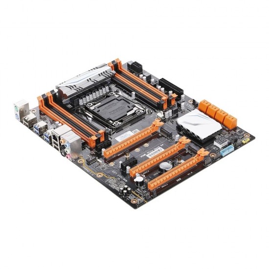 X99-8D3 Four-channel DDR3*8 Loaded M.2 Gaming Motherboard for LGA2011 V3 2629/2649/2669/2678/2696/2676/2673 ATX 256GB