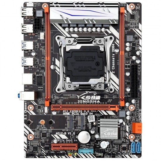 X99 D4 LGA 2011-3 Motherboard Suppor SSD M.2 and E5 2620V3 E5 2678V3 and DDR4 ECC REG RAM With SATA and PCIE 16X X99 D4 LGA 2011-3 Motherboard Suppor SSD M.2 and E5 2620V3 E5 2678V3 and DDR4 ECC REG RAM With SATA and PCIE 16X