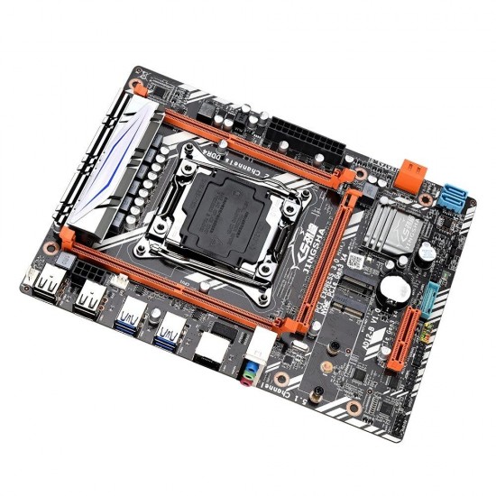 X99 D4 LGA 2011-3 Motherboard Suppor SSD M.2 and E5 2620V3 E5 2678V3 and DDR4 ECC REG RAM With SATA and PCIE 16X
