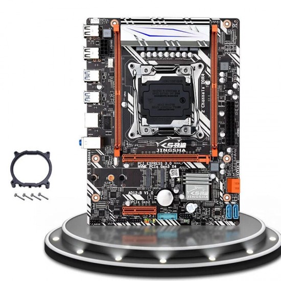 X99 D4 LGA 2011-3 Motherboard Suppor SSD M.2 and E5 2620V3 E5 2678V3 and DDR4 ECC REG RAM With SATA and PCIE 16X X99 D4 LGA 2011-3 Motherboard Suppor SSD M.2 and E5 2620V3 E5 2678V3 and DDR4 ECC REG RAM With SATA and PCIE 16X
