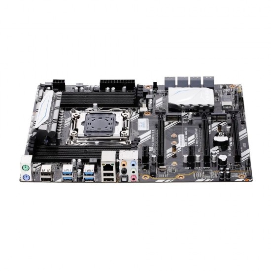 X99-D8 Motherboard 8*DDR4 Big Capacity Loaded M.2 Gaming Motherboard for LGA2011 V3V4 Series 256GB ATX Mainboard