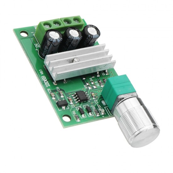 10pcs 1206B 3A PWM DC Motor Speed Controller 6V/12V/24V Speed Regulating Switch Electronic Governor Dimmer