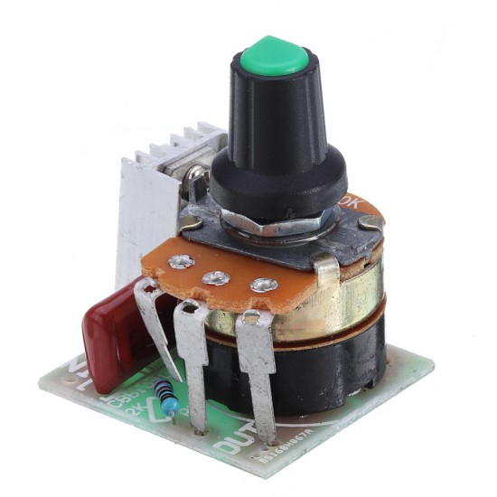 20pcs 500W Thyristor Electronic Regulator Accessaries Dimming Speed Regulation with Switch Temperature Adjustment Knob Module