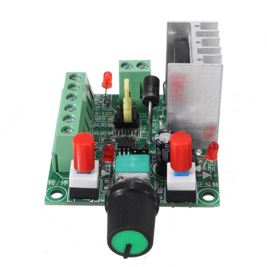 2Pcs PWM Stepper Motor Driver Simple Controller Speed Controller Forward and Reverse Control Pulse Generation 2Pcs PWM Stepper Motor Driver Simple Controller Speed Controller Forward and Reverse Control Pulse Generation