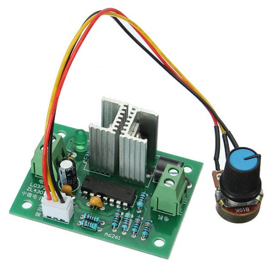 3Pcs 12V-24V Pulse Width PWM DC Motor Speed Switch Controller Regulator 3Pcs 12V-24V Pulse Width PWM DC Motor Speed Switch Controller Regulator