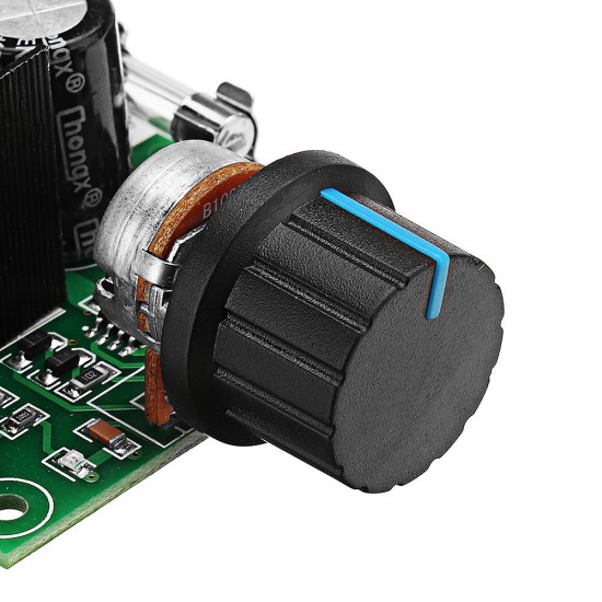 3Pcs DC 9V To 50V 10A Stepless Adjustable PWM DC Motor Speed Controller Module With Knob 3Pcs DC 9V To 50V 10A Stepless Adjustable PWM DC Motor Speed Controller Module With Knob