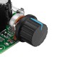 3Pcs DC 9V To 50V 10A Stepless Adjustable PWM DC Motor Speed Controller Module With Knob 3Pcs DC 9V To 50V 10A Stepless Adjustable PWM DC Motor Speed Controller Module With Knob