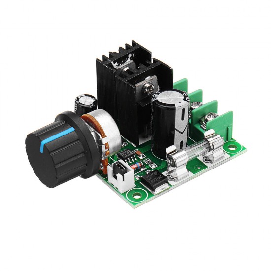 3Pcs DC 9V To 50V 10A Stepless Adjustable PWM DC Motor Speed Controller Module With Knob 3Pcs DC 9V To 50V 10A Stepless Adjustable PWM DC Motor Speed Controller Module With Knob