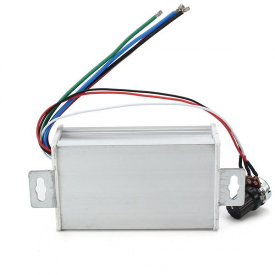 3Pcs PWM DC 9V 12V 24V 48V 60V 20A Stepless Variable Speed Pulse Width Motor Speed Regulation Switch Speed Controller