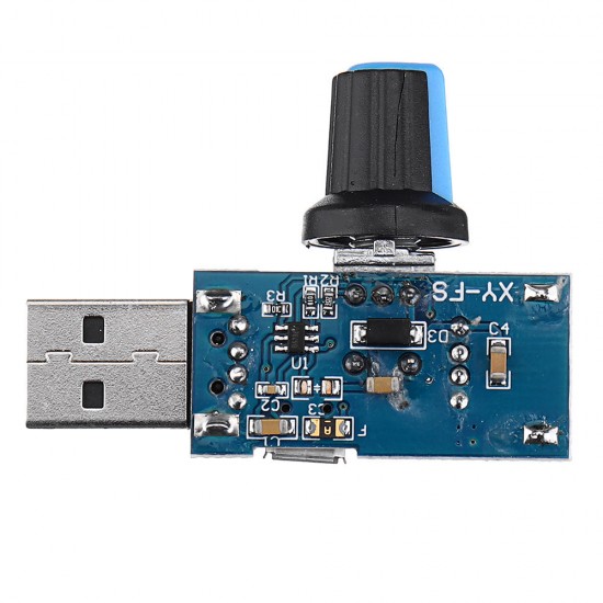 3Pcs USB Fan Speed Controller Module Reducing Noise Multi-stall Adjustment Governor DC 4-12V 3Pcs USB Fan Speed Controller Module Reducing Noise Multi-stall Adjustment Governor DC 4-12V