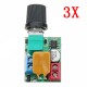 3pcs DC 5V To 35V 5A Mini Motor PWM Speed Controller Ultra Small LED Dimmer Speed Switch Governor 3pcs DC 5V To 35V 5A Mini Motor PWM Speed Controller Ultra Small LED Dimmer Speed Switch Governor